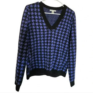 Vintage Casual Corner Knit V-Neck Pullover Sweater Size Large